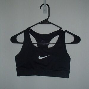 Nike Women's Black and White Sports Bra